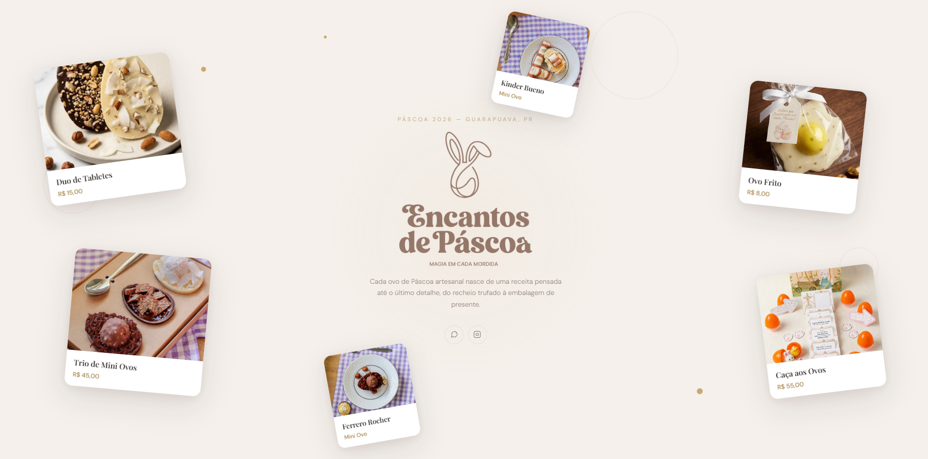 Encantos de Pascoa — catálogo virtual